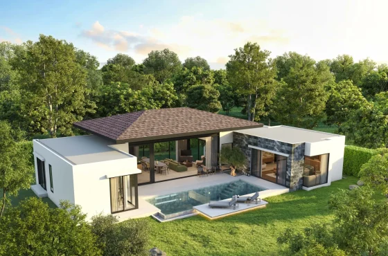 Botanica Luxury Hua Hin – Type S Mid-Century Modern Pool Villa